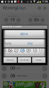 Working Days screenshot 1
