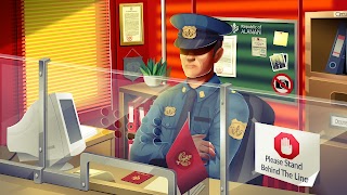 برنامه‌نما Black Border Patrol Simulator+ عکس از صفحه