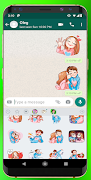Love Story Stickers for WhatsApp imagem de tela 2