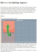 Quilting Tutorials ảnh chụp màn hình 3