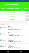 NIGERIA POSTCODES capture d'écran 5