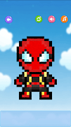Coloring book spidermann screenshot 5