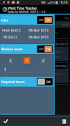 Work Time Tracker captura de pantalla 3