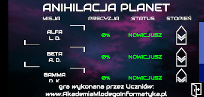 1 Schermata Anihilacja Planet