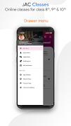 برنامه‌نما JAC Classes عکس از صفحه