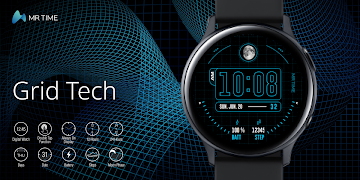 Grid Tech by TIMEFLIK poster