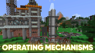 Create Minecraft - Factory Mod ảnh chụp màn hình 1