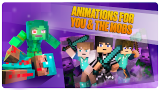 Minecraft Animation Mod ảnh chụp màn hình 3