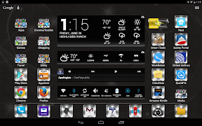 LC Raised Silver Theme captura de pantalla 6