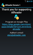 AlReader Donate 1 Plakat