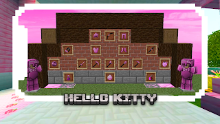 Hello Kitty mod Minecraft PE 截圖 4
