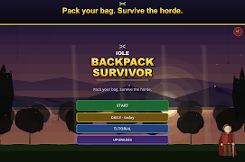 Idle Backpack Survivor: RPG captura de pantalla 1