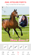 Horse Photo Frame स्क्रीनशॉट 3