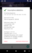 Statistics Calculator screenshot 7