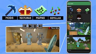Mods MCPE تصوير الشاشة 1