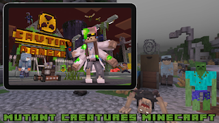 Mod Mutan Makhluk Minecraft MCPE syot layar 5