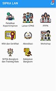 SIPKA LAN الملصق