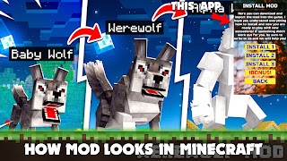 Werewolf Mod in Minecraft PE 截图 6