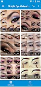 Simple Eye Makeup Tutorial تصوير الشاشة 2