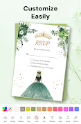 Invitation Maker & RSVP App screenshot 1