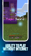 برنامه‌نما Magic mods for Minecraft PE عکس از صفحه