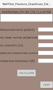 WellTest_Pressure_DrawDown_Calculator স্ক্রিনশট 1