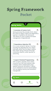 Spring Framework Pocket captura de pantalla 2