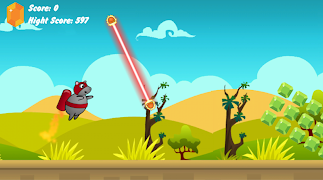 Jet Mouse 2D постер