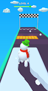 برنامه‌نما Snowman Run عکس از صفحه