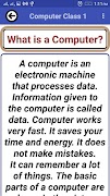 Computer Class 1 syot layar 1