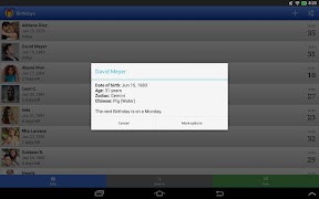 Birthdays: Reminder & calendar 스크린샷 7