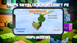 マップ スカイブロック マインクラフト PE スクリーンショット 6