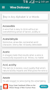 Wine Dictionary 스크린샷 2