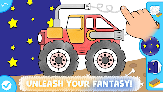 Easy coloring pages for kids تصوير الشاشة 2