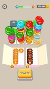 برنامه‌نما Donut Sort Master عکس از صفحه
