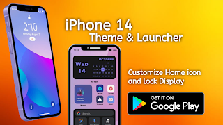 iPhone 14 Theme and Launcher পোস্টার