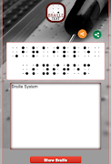Braille Text 海报