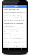 Java Interview Questions captura de pantalla 1