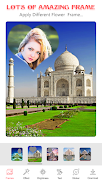 Taj Mahal Photo Frame पोस्टर