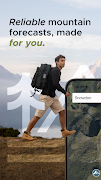 Mountain-Forecast.com الملصق