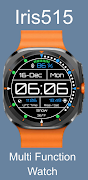 Digital Watch Face Iris515 poster
