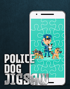 Police Dog Jigsaw Puzzle Games اسکرین شاٹ 2