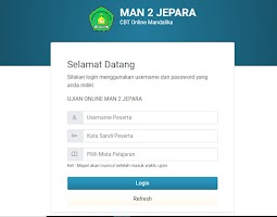 CBT MAN 2 JEPARA poster