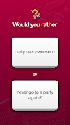 برنامه‌نما Would you rather عکس از صفحه