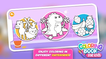 Coloring Book For Kids स्क्रीनशॉट 1