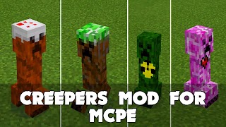 برنامه‌نما Creeper Mod for Minecraft PE عکس از صفحه