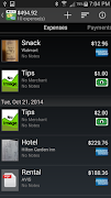 Expense Tracker screenshot 1