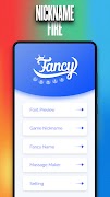 ð FF Name Style App â FF Nickname screenshot 4