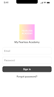 My Fearless Academy Affiche