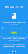 Booking System syot layar 2